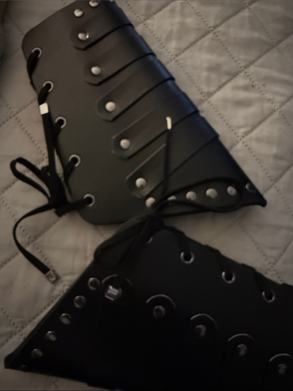 Spirit Black Viking Armor Cuffs - Picture 5 of 6